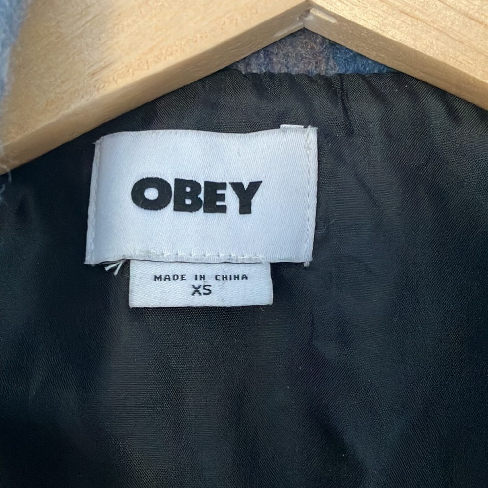 Obey plaid jacket - Picture 2 of 4